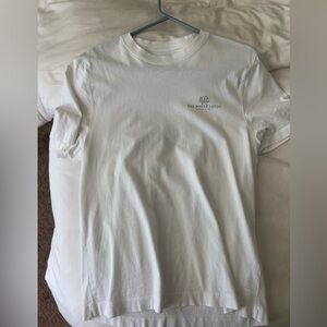 Abercrombie The White Lotus Graphic Tee White Medium Resort Back Print